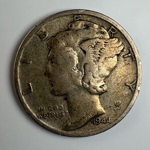 1944 Mercury Dime